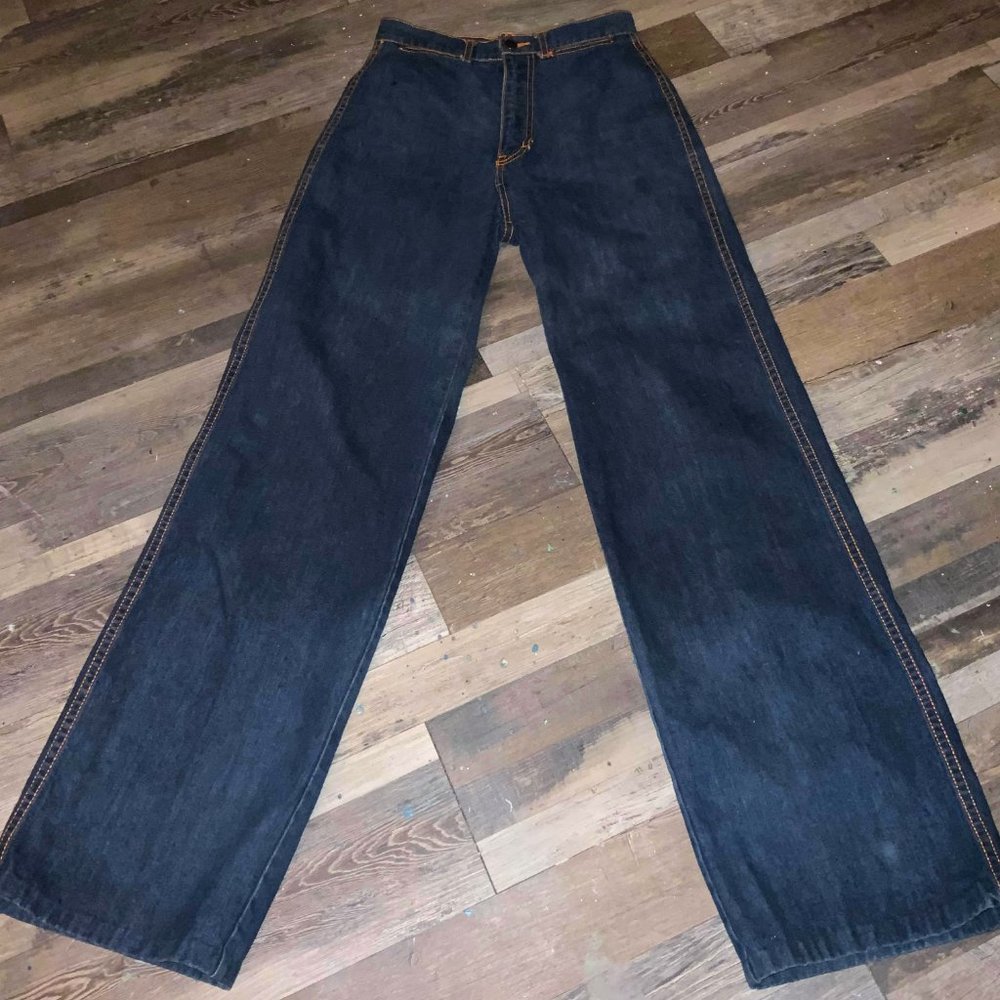 Vintage High Waist Wide Leg Brittania